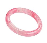 LMMSHA Jade Bracelet for Women, Handmade Lucky Jade Bangle Bracelet, Diameter 56mm