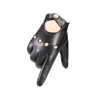 LMMSHA Men Winter Leather Riding Gloves Men's Spring and Fall Thin Section Outdoor