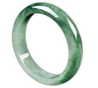 LMMSHA Natural Jade Jadeite Emerald Bracelet Gemstone Jewelry for Women