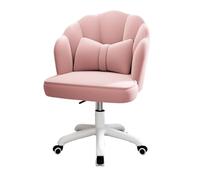 LMMSHA Office Cute Petal Desk Fabric Home Butterfly Height Adjustable Chair Makeup Chairs Computer Chairs,A