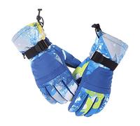 LMMSHA Parent-Child Winter Warm Touch Screen Ski Gloves for Outdoor Driving