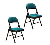 LMMSHA Piece Household Folding Dining Table Backrest Office Conference Training Chair Size * 79cm,B