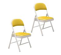 LMMSHA Piece Household Folding Dining Table Backrest Office Conference Training Chair Size * 79cm,F