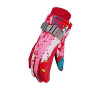 LMMSHA Snowboarding Winter Gloves Kids Skiing Mittens Riding Cycling for Hiking Outdoor