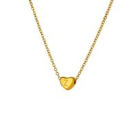 LMMSHA Tiny Initial Heart Necklaces Color Stainless Steel A-Z Letter Necklace Birthday Wedding Jewelry Fashion Trendy Accessories Creative For Women and Men Thing