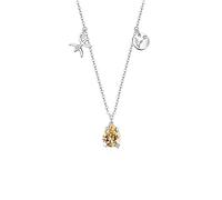 LMMSHA Twelve Constellation Necklace Silver Light Luxury Summer Clavicle Chain Birthday Gift Girlfriend Necklaces for Women Trendy (Color : C)