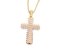 LMMSHA Versatile Heart/Cross Pattern Pendant for Women and Men - Chain Link Jewelry Accessories