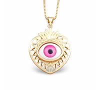 LMMSHA Versatile Heart/Cross Pattern Pendant for Women and Men - Chain Link Jewelry Accessories