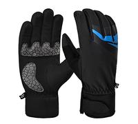 LMMSHA Women Leather Winter Touch Screen Cold Weather Warm Gloves for Outdoor Driving