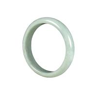 LMMSHA Women's Jade Bangle Bracelet, Natural Jade Color, The for Family Or Friends, with Jewelry Box