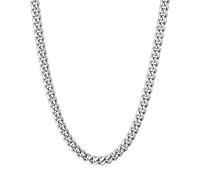 LMMSHX 20-30 Inch Byzantine Chain 6/7MM, Stainless Steel Gold/Silver/Black Byzantine Chain for Men Boys