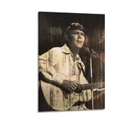 LMMZPUD Póster decorativo de Glen Campbell para pared e imagen artística moderna para decoración de dormitorio familiar, 50 x 75 cm