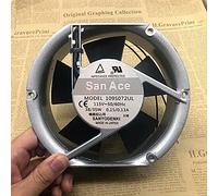 LMNCBVYA - 109S072UL 115V Large Air Volume Fan with Maintenance-Free Double Ball Bearing, 83 CFM Airflow 17CM Metal Axial Flow Exhaust Fan