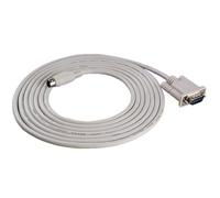 LMNCBVYA 10m GT01-C100R4-8P PLC Communication Cable for GOT1000 Touch Panel to FX Series - Light Gray