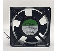 LMNCBVYA 120 mm x 38 mm, doble bola de rodamiento, 2850/3150RPM, 97/117CFM Airflow, larga elasticidad DP200A 2123XBT AC 220-240 V Equipment gabinete ventilador