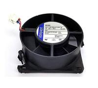 LMNCBVYA 12V Waterproof Axial Fan - 3000RPM, 21.8 CFM, IP68 Rated High-Performance 3312U 92mm DC