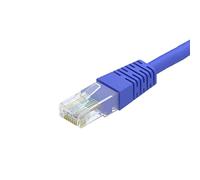 LMNCBVYA 15m CAT6 Gigabit Ethernet Cable - High-Speed Broadband Network Patch Cable, Blue, Category 6