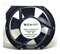 LMNCBVYA 17251 AC220V Oval Double Ball Axial Cabinet Cooling Fan FP-108EX-S1-B -, 190CFM, 2800RPM, 50DBA, 50000 Hours Lifespan