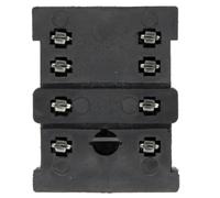 LMNCBVYA 18F-2Z-A2 Small PCB Solder Base - 8-Pin Electromagnetic, AC300V, 12A Rated Current, Solder Socket Base for Reliable(110V)