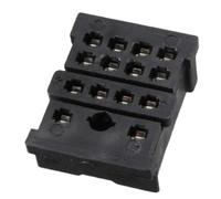 LMNCBVYA 18FF-4Z-A2 Small PCB Soldering Board Base - 14 Pin 12A Electromagnetic for AC300V Applications(40)