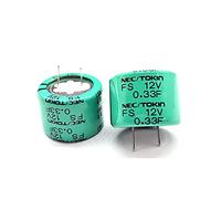 LMNCBVYA 1PCS Super Farad Capacitor FS 12V 0.33F Compatible with NEC/Tokin FS1B334 - Replacement Capacitor