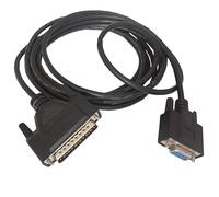 LMNCBVYA 20M RS232 Communication Cable for CNC Machines - 9-Hole to 25-Pin Data Transmission Cable for Machining Centers and Computers