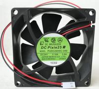 LMNCBVYA 24V 80mm Cooling Fan PUDC24H4C-049-0.16A 3.8W Quiet Fan for Electronics Cooling
