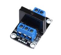 LMNCBVYA (2pcs 5V Solid State Module - 1/2/4/8 Way, 240VAC 2A Low Level Trigger, High Durability, Fast Switching Frequency, Ideal for Automation Projects(1-Way Solid State Relay Module)