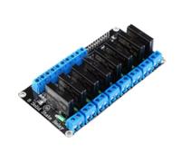 LMNCBVYA (2pcs 5V Solid State Module - 1/2/4/8 Way, 240VAC 2A Low Level Trigger, High Durability, Fast Switching Frequency, Ideal for Automation Projects(8-Way Solid State Relay Module)