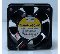 LMNCBVYA 3-Wire 60x60x20mm Server Fan - Solution 9WF0624H603 DC 24V 0.15A(C2 Plug)