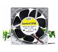 LMNCBVYA - 3600RPM, 137CFM, Low Noise 9GL1224G101 12038 DC 24V 0.50A Metal Frame Fan(B2 Plug)