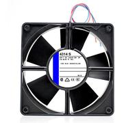 LMNCBVYA 4314S 12cm DC24V Inverter Axial Flow Fan - 100.1 CFM, 45dBA, 2500RPM, 2-Wire Design for Efficient