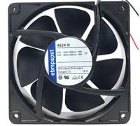 LMNCBVYA 4624N 24V 950/920mA 18W 12038 2-Wire High-Performance Cooling Fan - 150CFM, Low Noise, Durable Design
