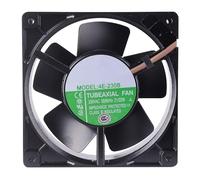 LMNCBVYA 4E-230B Full Metal High Flow 12038 AC Axial Cooling Fan - 230V, 2700/3000 RPM, 46/50 DBA Noise Level, 50,000 Hours Lifespan