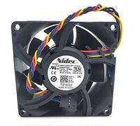 LMNCBVYA 4Pin Computer Server Fan - & Low Noise G944P-A01 Compatible H80E12MS1B7-57A02 80mm 12V 0.63A