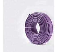 LMNCBVYA 50m Dual-Core Profibus-DP RS485 Communication Cable - Compatible with 6XV1830-0EH10 - Purple