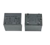 LMNCBVYA 5pcs Electromagnetic HRS4H-S - 5V/12V/24V 10A 4-Pin Plug-in for Automation and Control Systems