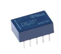 LMNCBVYA 5pcs Electromagnetic TQ2-5V/12V/24V - 10 Pins Signal with Two Open and Two Closed Contacts, 1A Rated Current(TQ2-24V)