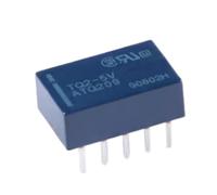 LMNCBVYA 5pcs Electromagnetic TQ2-5V/12V/24V - 10 Pins Signal with Two Open and Two Closed Contacts, 1A Rated Current(TQ2-5V)