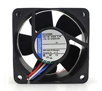 LMNCBVYA 60mm x 25mm Fan with Double Ball Bearing, 5100RPM, 42CFM Airflow, Low Noise Operation Papst 612 N/2GHH 6025 12V 0.31A Axial Flow Fan -