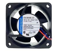 LMNCBVYA 614NHHR-137 24V 125mA 3.0W 6CM Cooling Fan - 60x60x25mm Fan for Efficient Cooling Solutions