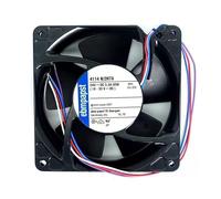 LMNCBVYA - 9500RPM, 290.4CFM, Ideal for Chassis, CPU, and Power Papst 4114 N/2H7A 12038 24V 3.8A High-Performance Aluminum Frame Fan