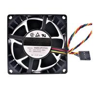 LMNCBVYA 9G0812P1F041 12V 8038 0.58A Server 4-Wire PWM Temperature Control Chassis Fan - Cooling Solution for Servers and Workstations
