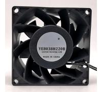 LMNCBVYA Ailsa Hexi YE8038H220B 80mm AC Fan -, 12W, 2-Wire, Low Noise, for Laptops
