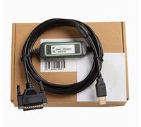 LMNCBVYA Ailsa USB-FANUC Data Transmission Cable for CNC Machines - 3M Gold-Plated USB to 25-Pin FT232RL Chip