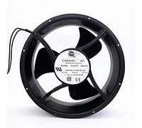 LMNCBVYA Beautyrankle CLE3T2 230V Cabinet Axial Cooling Fan - 254×254×89mm, 0.24/0.25A for Efficient Airflow