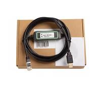 LMNCBVYA Cable de comunicación de datos USB de alta velocidad, cable de programación de pantalla táctil de 3 m con chip FT232RL y enchufe chapado en oro