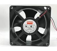 LMNCBVYA Dayton 4WT36 120mm 12V DC Axial Cooling Fan - High Airflow 107CFM, 6.8W Power for Efficient Cooling