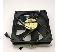 LMNCBVYA DC 12 V 0,24 A, 1800 RPM, doble rodamiento de bolas, 71,8 CFM, nivel de ruido de 34,4 dBA AD1212LB-A71GL 120 mm, ventilador silencioso