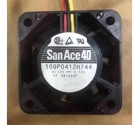 LMNCBVYA DC 12V 0.13A 4cm 3-Wire Inverter Fan - Model 109P0412H744 for Efficient Solutions